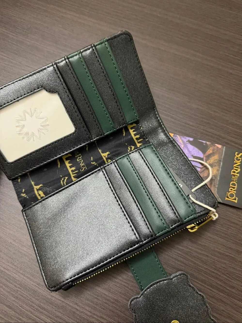 Loungefly The Lord of the Rings Doors of Durin Glow-in-the-Dark Zip Wallet
